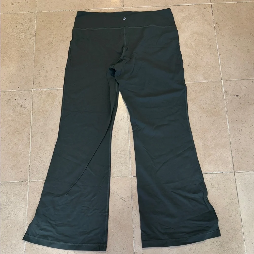 lululemon athletica Olive Flare Pants